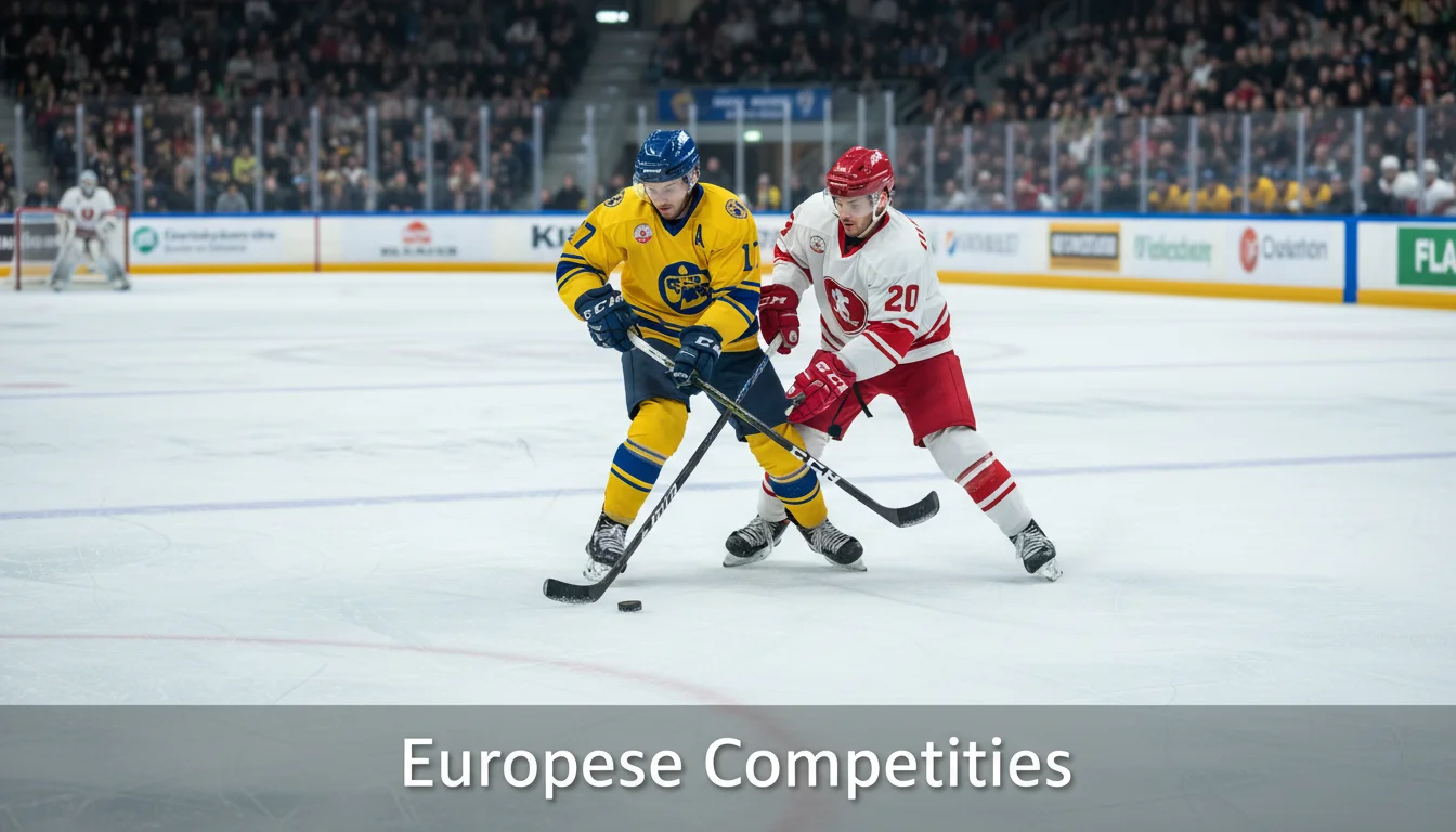 Europees ijshockeyduel op een Scandinavisch ijs: SHL, Liiga en DEL weddenschappen